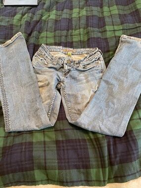 Dollhouse Light Blue Boot Cut Jeans